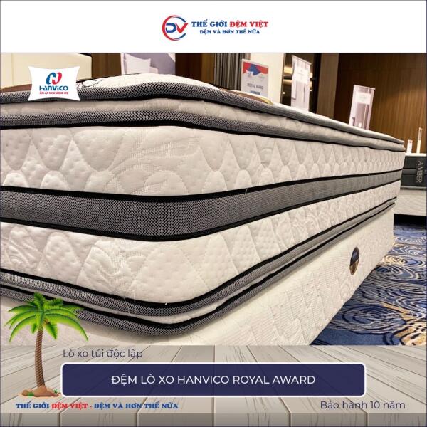 Đệm lò xo Hanvico Royal Award 2